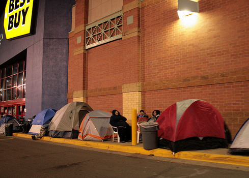 Real camping doesn't happen at Walmart. Nothing says anti-Black Friday like a jaunt in the actual wilderness, where the scenery is free and there isn't a crowd in sight.
