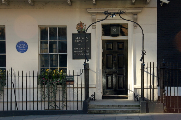 Suave stuff in London's Berkeley Square.