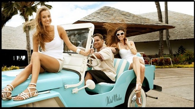 “I hate to ruin the moment, but y’all know I can’t legally start driving until you buckle up, right?” (Hotel Wailea, Hawaii)