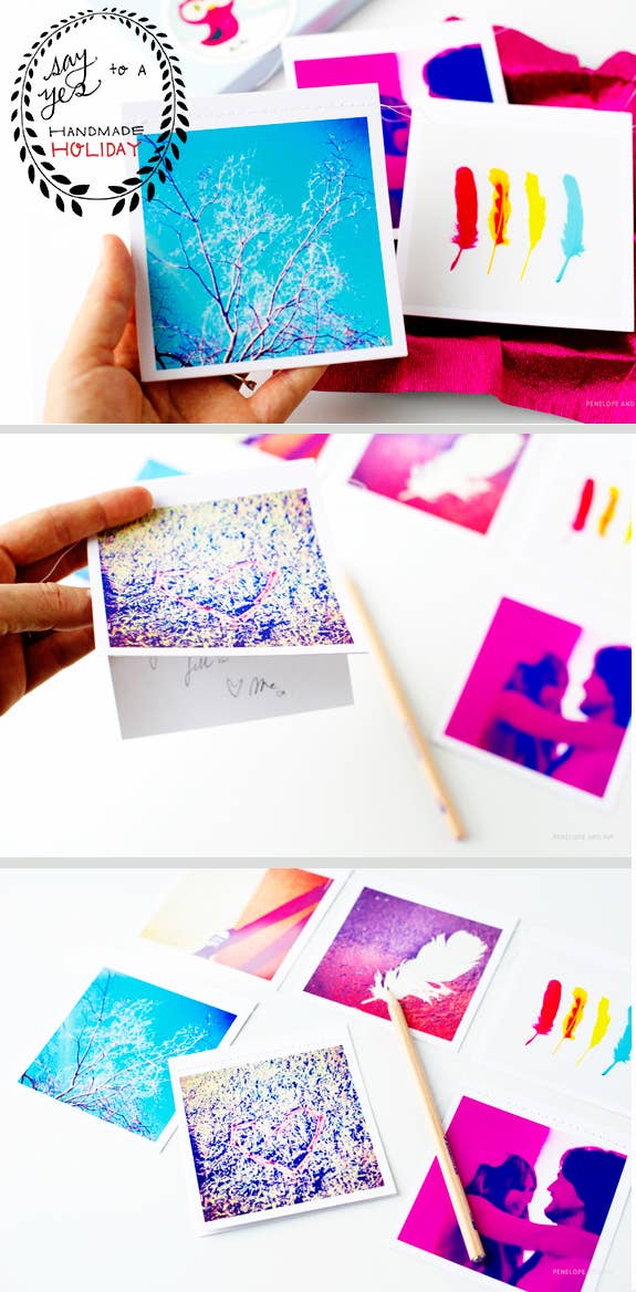 49 Awesome Diy Holiday Cards