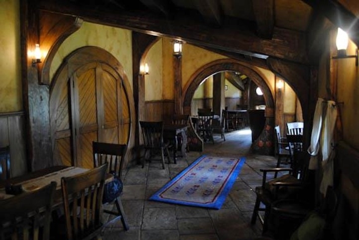 Art director and project manager Brian Massey led the construction of the Green Dragon Pub