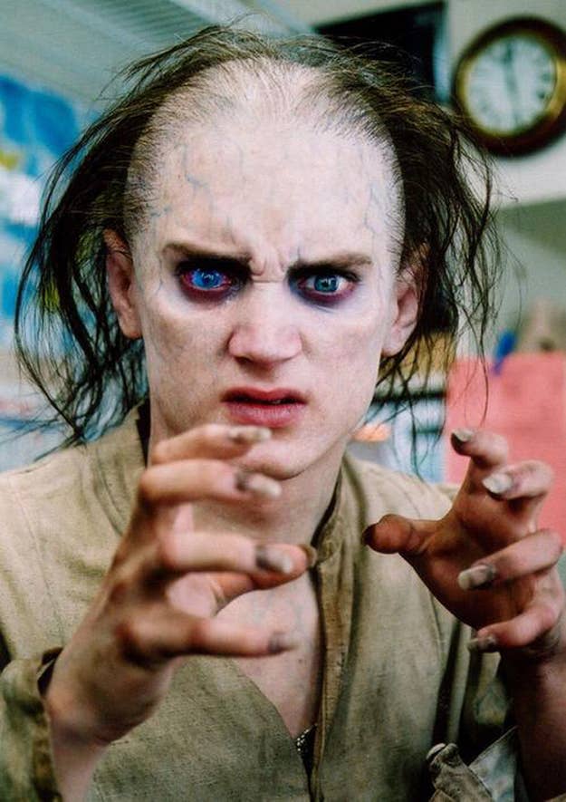 voksenalderen Knop Udstyre Make-Up Test Shows Elijah Wood As Gollum