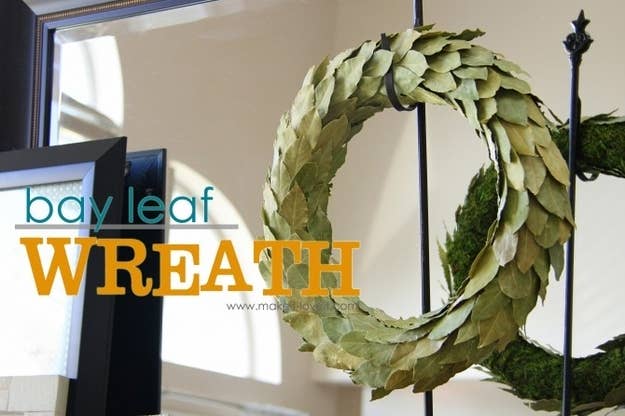 This wreath could work for fall or summer too.