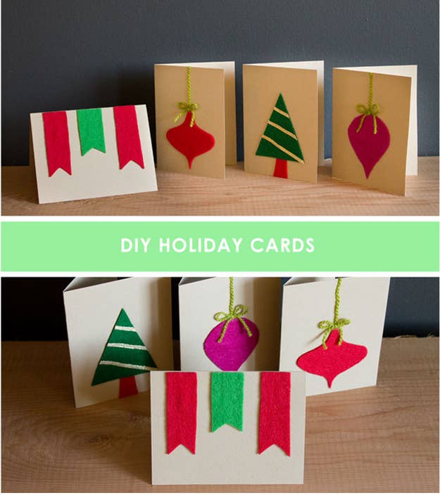 49 Awesome Diy Holiday Cards