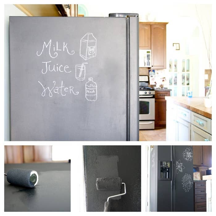 10 Simple And Cool DIY Fridge Mats - Shelterness