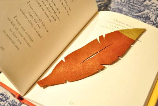 You can also use it as a bookmark.