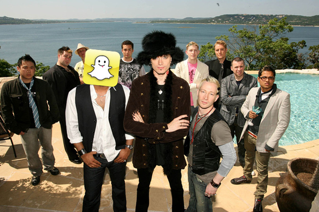 The cast of Vh1's "The Pick-Up Artist", featuring Mystery, the legendary master of seduction and furry top hats.