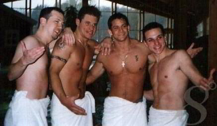 Or...just...you know. Wear a towel. It's hot in here.