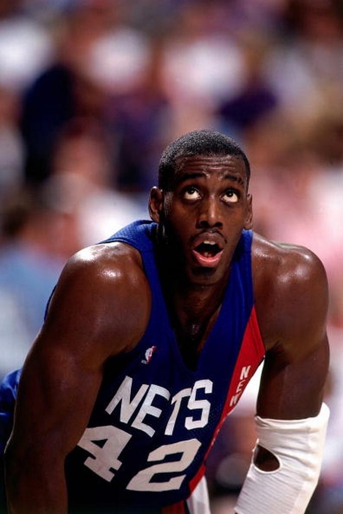 Mason played just 21 games with the Nets in 1989-90, but in five subsequent years with the Knicks he became a force, winning the 1995 Sixth Man of the Year Award and leading the NBA in minutes per game in 1995-96.
