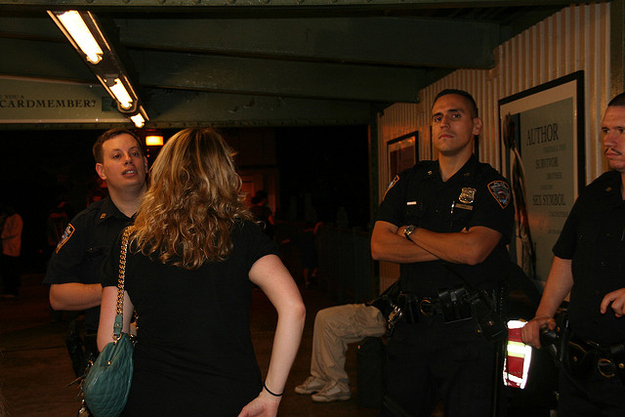 "No, I'm sorry, you misunderstood my friend. His uncle's name is 'Pig Asshole' and he hates him. We've got no problem with you fine officers!"