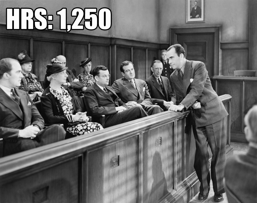 Help lawyers practice for trial AND collect up to $20 dollars an hour
