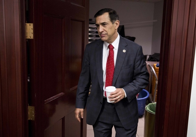 U.S. Representative Darrell Issa (R-CA) walks from a Republican caucus meeting on Capitol Hill in Washington on December 18, 2012.