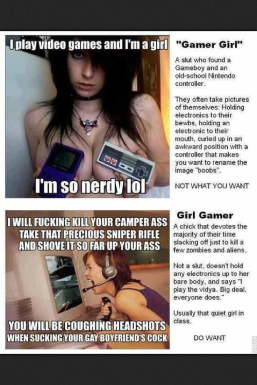 Gamer Girl Slut