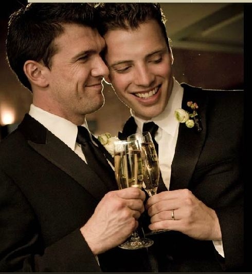 "I'm not going to overlook the fact that you got yourself a bigger boutonniere." (Liberty Hotel, Boston)