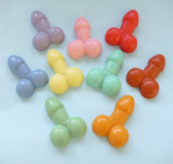 Get a set of 9 soaps here, which is definitely enough soap to last you until the wedding.