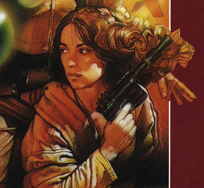 Out on his own, Han fell for Bria Theran when he rescued her from a drug cartel masquerading as a religious sect. Far from the squeaky-clean Leia Organa, Bria was so fearful her checkered past would hold him back, she ended their romance so Han could pursue his dream...