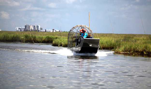 Airboats faster than your car