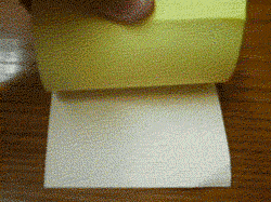 Contrary to popular belief, Romy and Michelle (of Romy and Michelle's High School Reunion) did not invent post its. It was a guy named Arthur Fry, and it all happened when some guy failed at developing a strong adhesive for the aerospace industry. Art saw the potential in the weak glue, however, and now you can annotate things without damaging them. THANKS, ART.