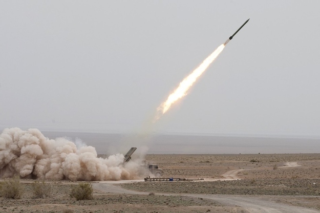 Here, a missile is launched during an army exercise in central Iran. The country regularly holds maneuvers to test and promote its military power. While the legitimacy of some of their military photos have raised a few eyebrows, the US continues to work towards getting Iran to abandon these weapons.