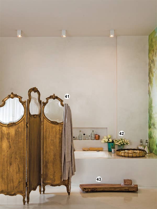 A pretty great idea if you have an extra-large bathroom and live with roommates.