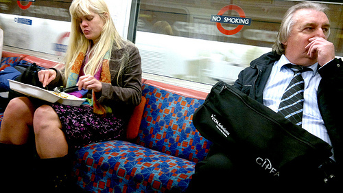 I understand that people have got to eat, but does it really have to be a Kebab during rush hour?