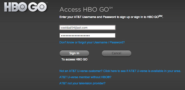 hbo go account generator