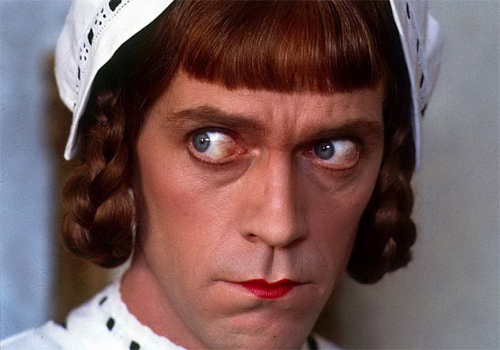 “She looked at me like someone who has just solved the crossword puzzle with a shrewd ‘Emu’ in the top right hand corner.”
