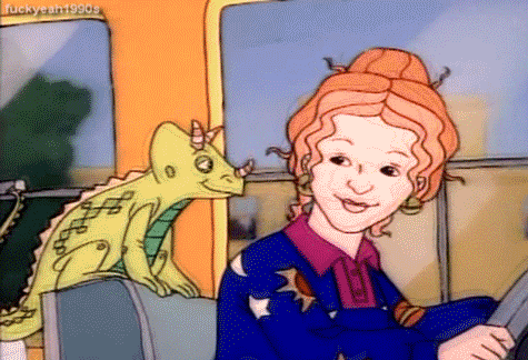 Just another examples of how awesome Chameleons are. I mean, seriously, they are friends with Miss. Frizzle.