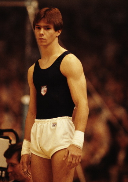 Kurt Thomas does the floor routine in his finest granny panties at the 1978 World Artistic Gymnastics Championships.