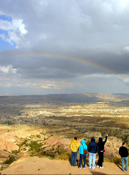 Bonus happy points for a rainbow.