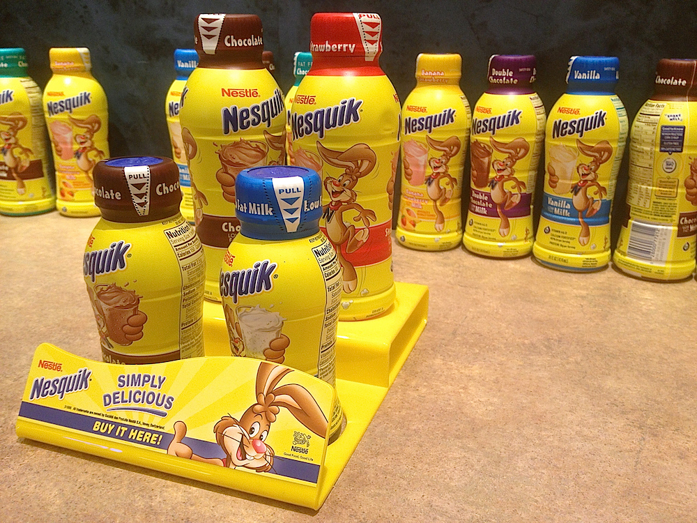 OK, it's mostly flavored milk, but still — milk! At the movies!