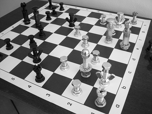 Hardware Store Chess Set by jsuits.