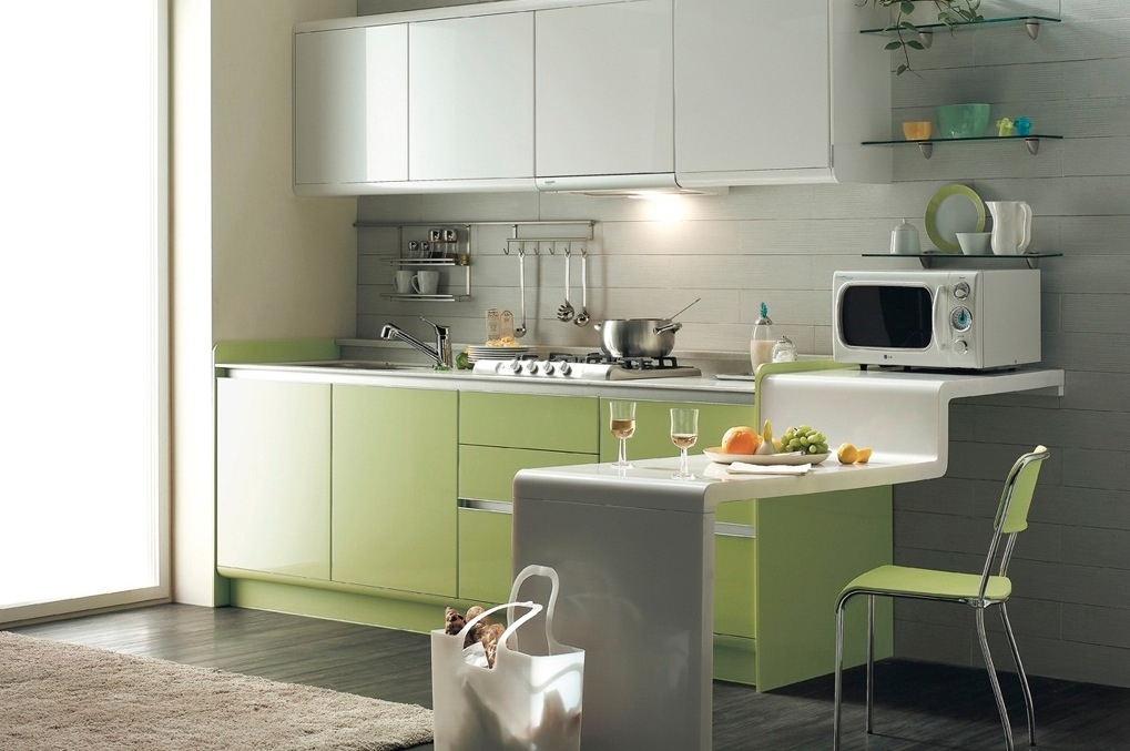 The Kitchen is a place where you can share a meal, have some chit-chat and maybe have a really good chef-session by yourself.The customization of the Kitchen depends on how the room wants to be customized. By this, I mean: If your Kitchen is a bar-apart from the living room you can choose without any hesitation the same colors/decoration. On the other hand you can choose to split these two spaces and follow different decorations in each room. All you have to think about your Kitchen is the table, maybe a clock on the wall (always important), maybe a chalkboard or a metallic board for lists and stuff you ALWAYS forget!.Optional: Candles, stickers, handmade/DIY things, vintage stuff, painting (maybe lots of them!), furniture in suitable color, bowl/fruit bowl with fake or real fruit.