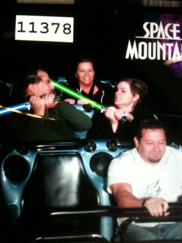 20 Best Staged Space Mountain Ride Photos