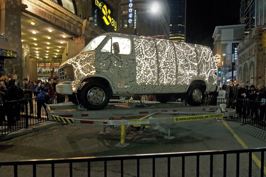 Kim Adams - Auto Lamp - Nuit Blanche, 2009.