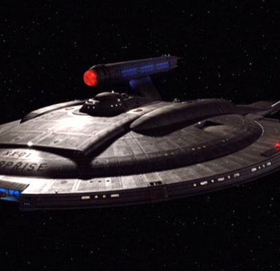 The Enterprise NX-01 from Star Trek: Enterprise
