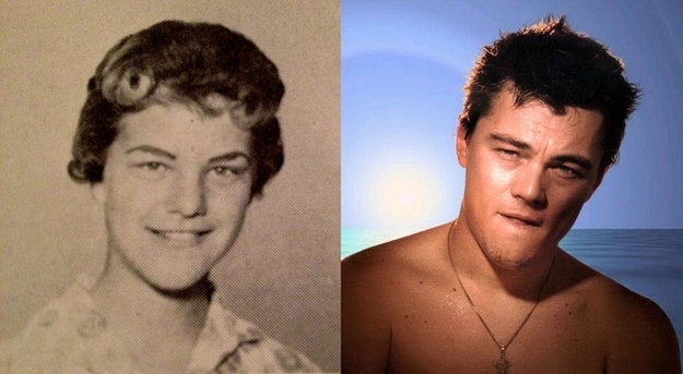 Before he was Jack Dawson, Frank Abagnale Jr., Howard Hughes, and Jay Gatsby, Leonardo DiCaprio may have been Judy Zipper, as seen in a 1960 yearbook photo.