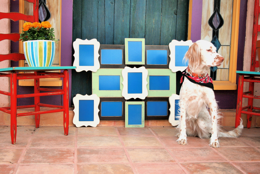 Multiple openings Large gallery picture frame
