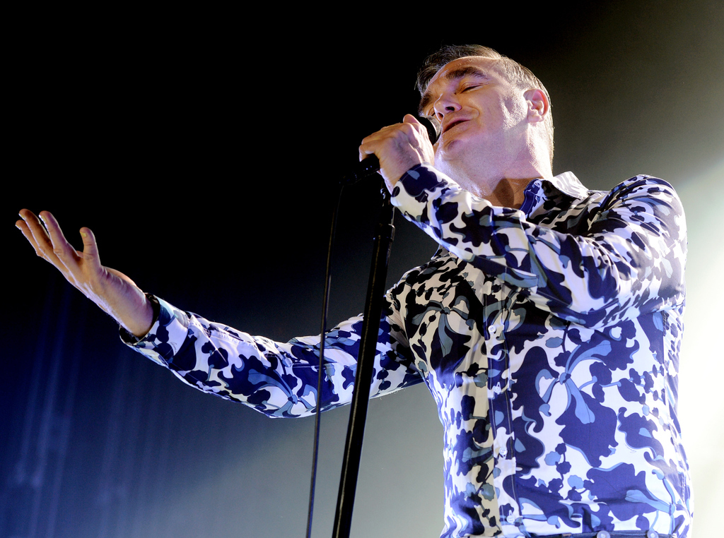 Morrissey has been flying a very bold flag for vegetarianism ever since The Smiths' landmark record "Meat Is Murder" hit the market in the '80s. His passion and advocacy for animal rights has sparked a series of high-profile conflicts portrayed in the media, including his most recent attempt to have 100% vegetarian food vending at a Los Angeles arena show earlier this year.