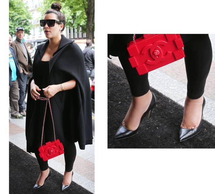 A Brief History Of Kim Kardashian's Pregnancy Footwear