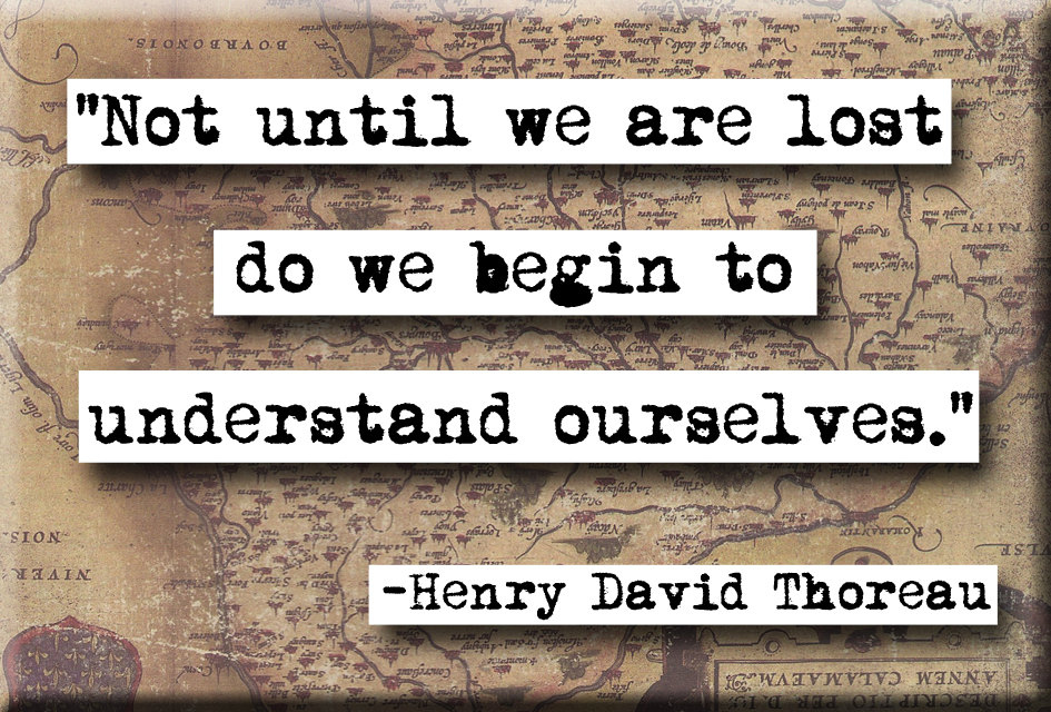 A leader in the transcendentalist movement, Henry David Thoreau gave us this quote as a means to discover ourselves within the seclusion of our own minds.
