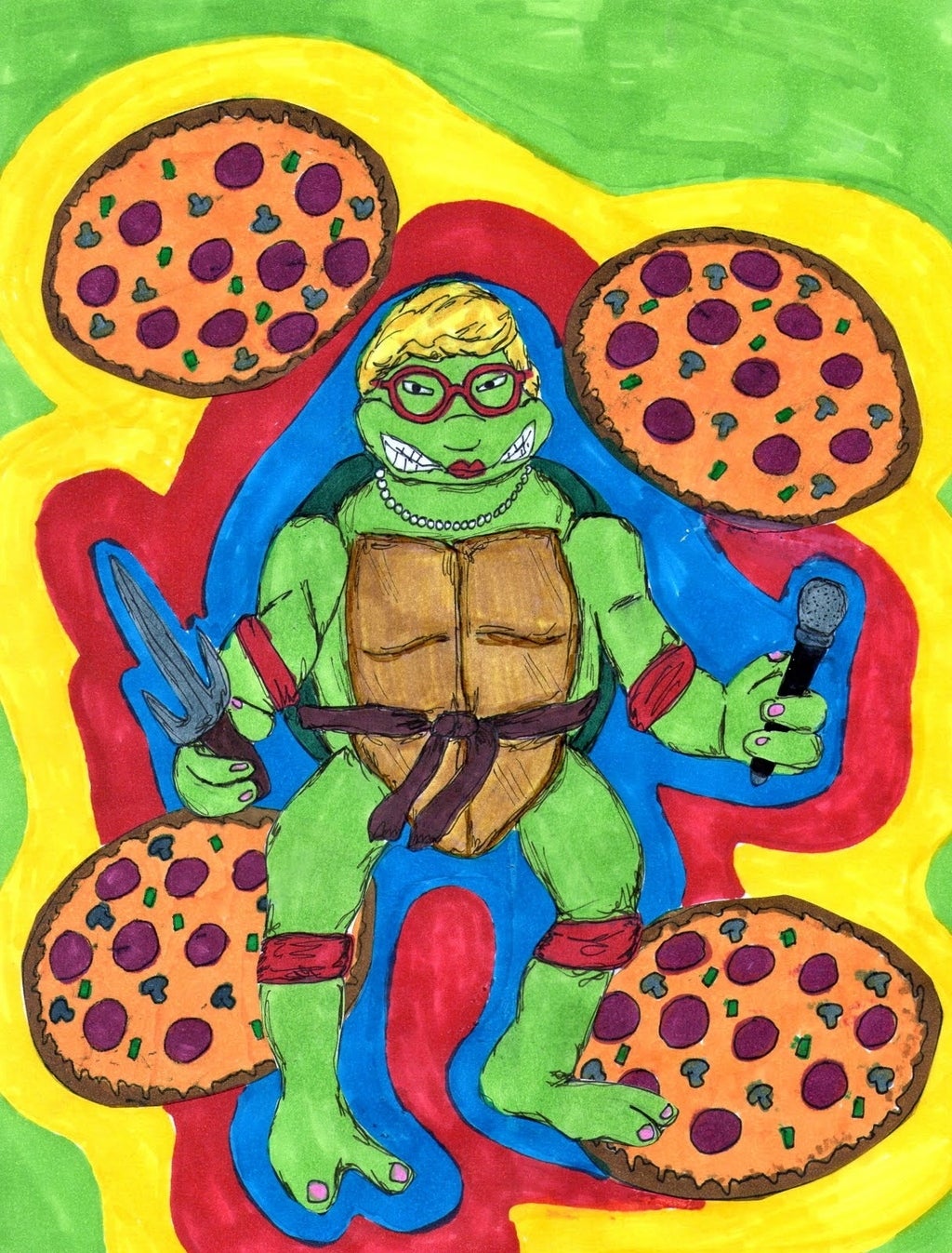 14 Brilliant Works Of Pop Culture Mashup Marker Art