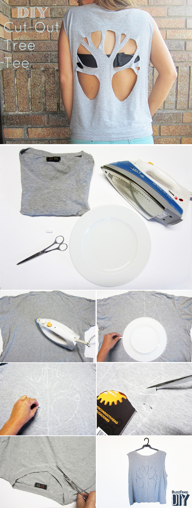 2 Cool New Ways To Cut Up A T-Shirt
