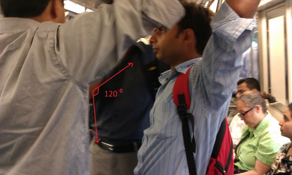 It's a warm summer day, a guy steps on the train, raises his arm to hold onto the bar and you almost pass out. At this point you wish it was socially acceptable to carry around spray deodorant and spray people just for moments like this.