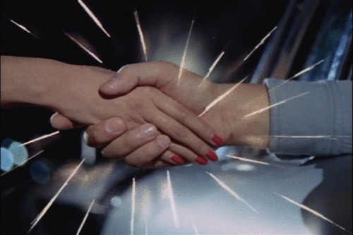 Be confident and have a firm handshake. Not a weak, creepy one.