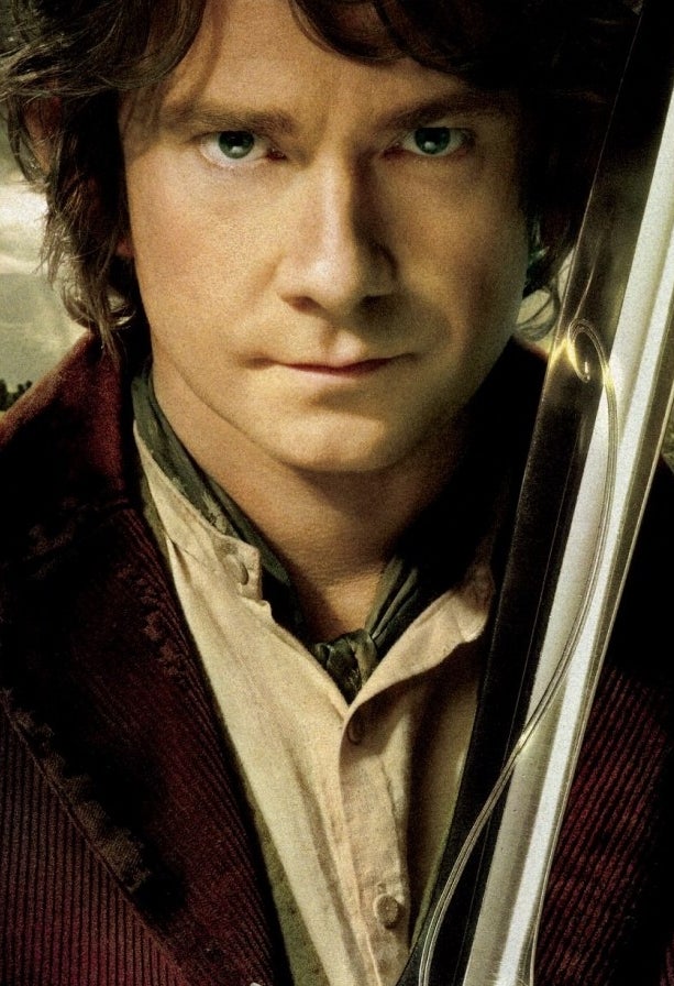 As Bilbo Baggins in The Hobbit: An Unexpected Journey