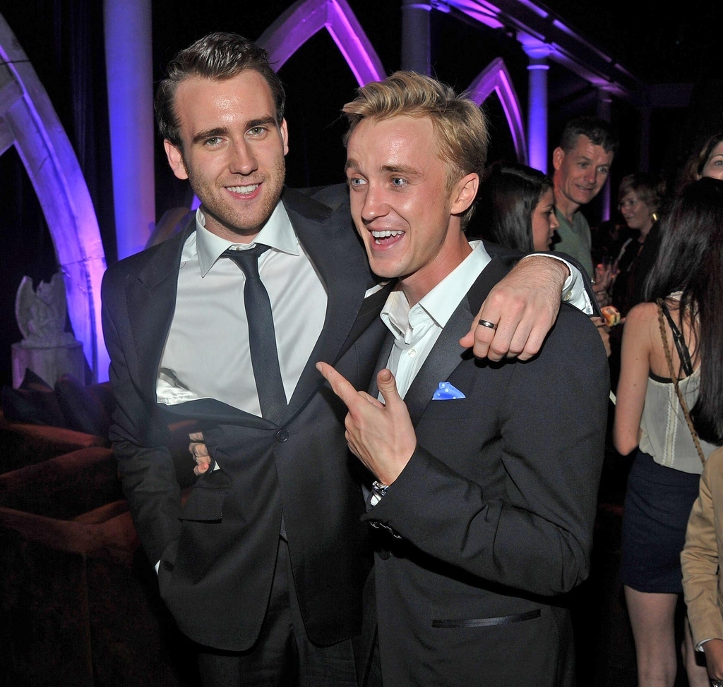 Yes, another Harry Potter star, but look at him.