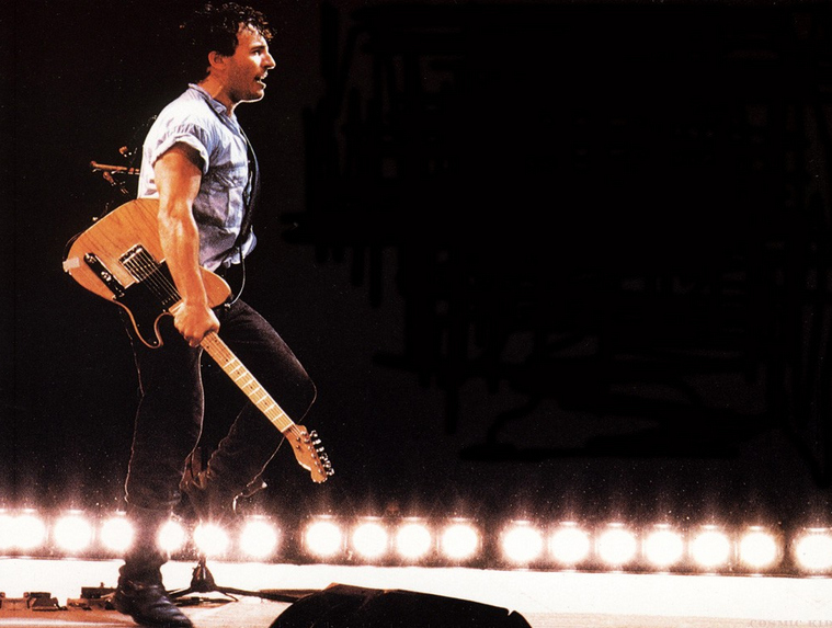 Each Springsteen concert has a different musical fingerprint because he never does the same set list. And you know when you just want to hear every song from your favourite album? Yeah, he does that too. At Hard Rock Calling this year he did the entire Born In The USA album track to track; at Wembley, Darkness On The Edge Of Town and in Coventry, as a tribute to James Gandolfini, he performed Born To Run. What a dude.