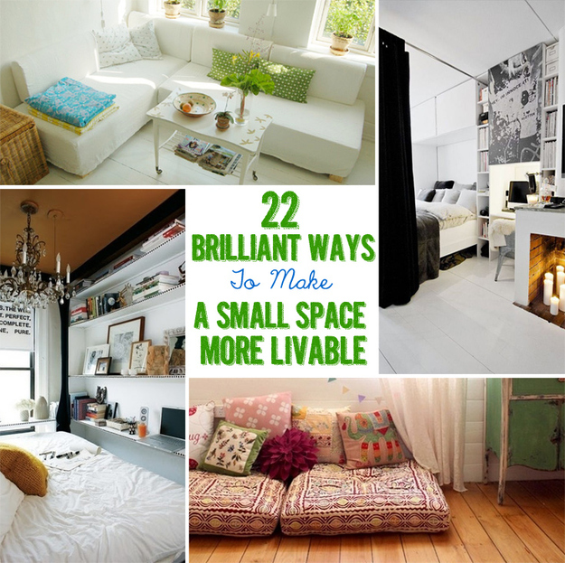 THE MOST AMAZING SPACE SAVING IDEAS FOR A SMALL APARTMENT 