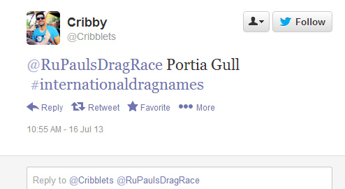Follow @Cribblets